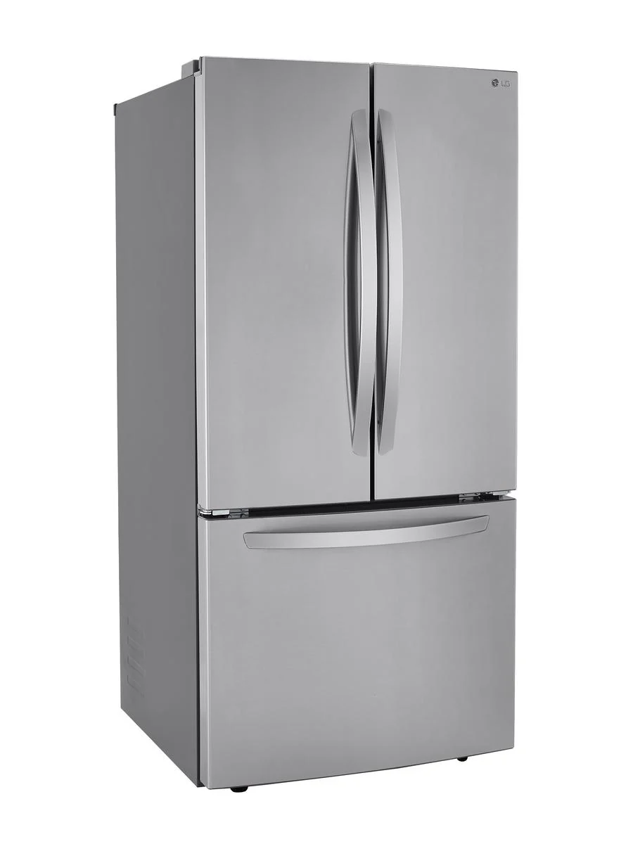 LG 33 IN. 25 CU. FT. SMUDGE-RESISTANT STAINLESS-STEEL FRENCH DOOR REFRIGERATOR WITH SMARTDIAGNOSIS - - Inhomebuy