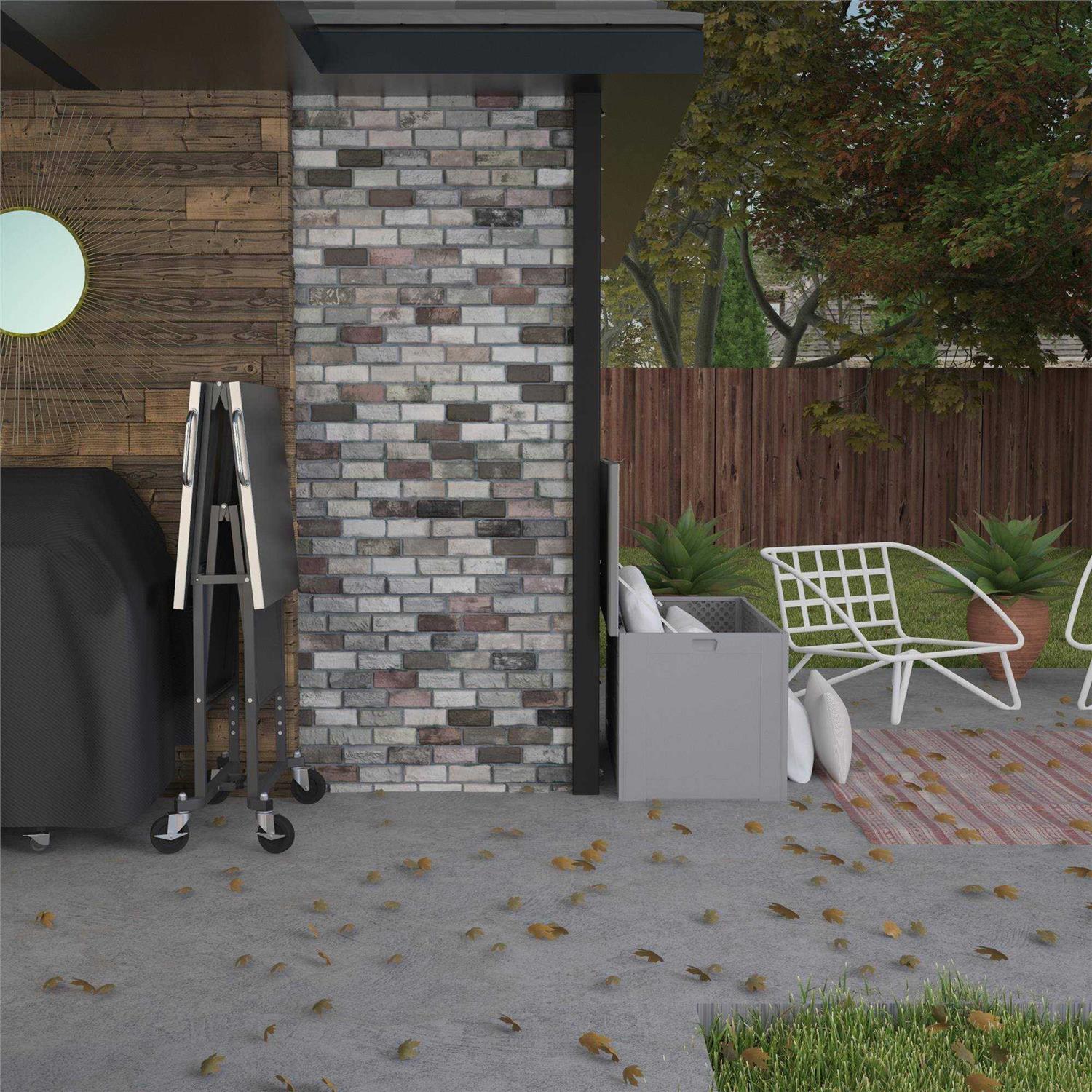 Cosco Black Retro Counter Chair / Step Stool - Inhomebuy