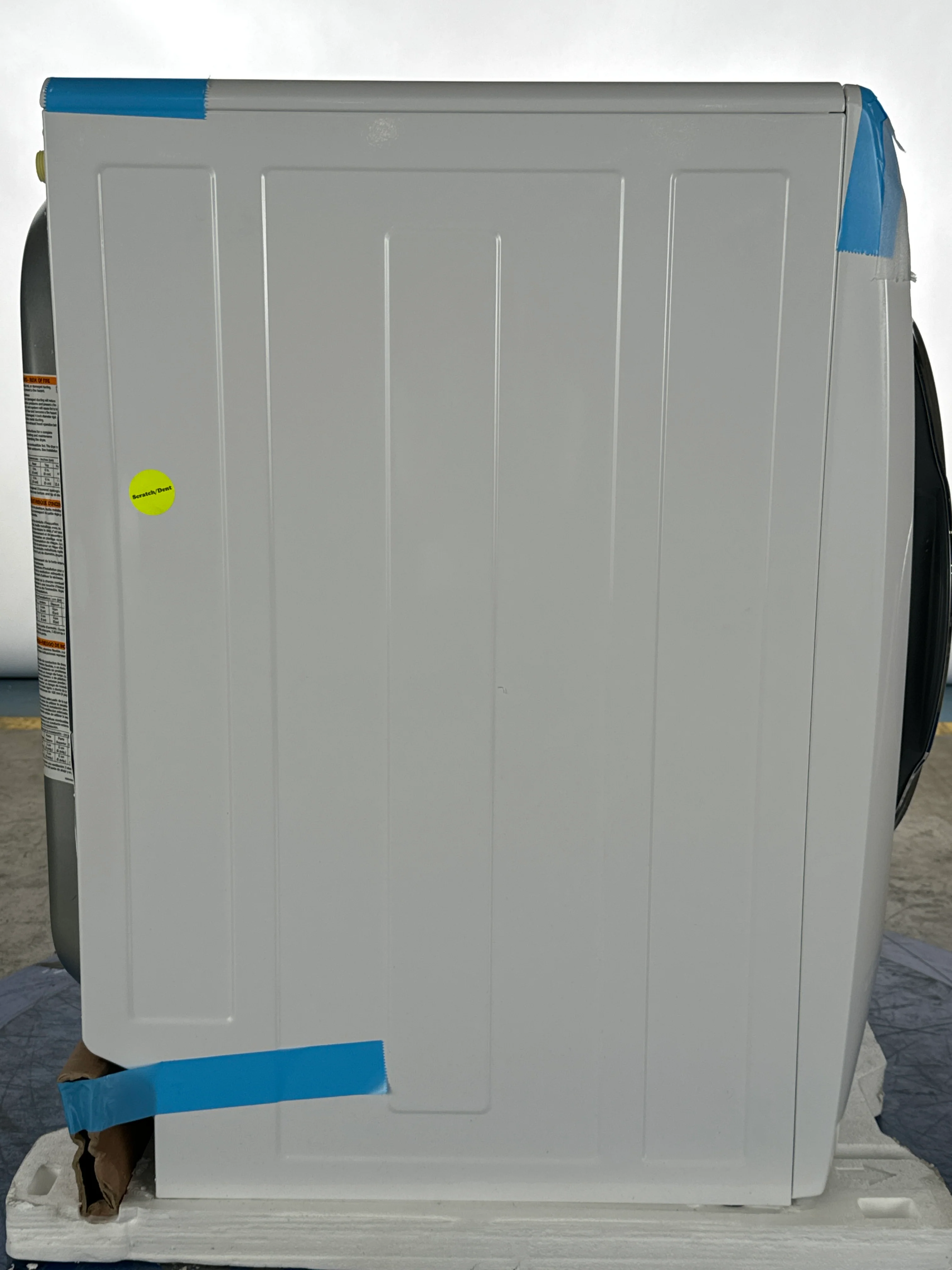 ELECTROLUX 5 SERIES 8.0 CU FT. ELECTRIC FRONT LOAD DRYER WITH LUXCARE DRY SYSTEM - ELFE753CAW - Inhomebuy