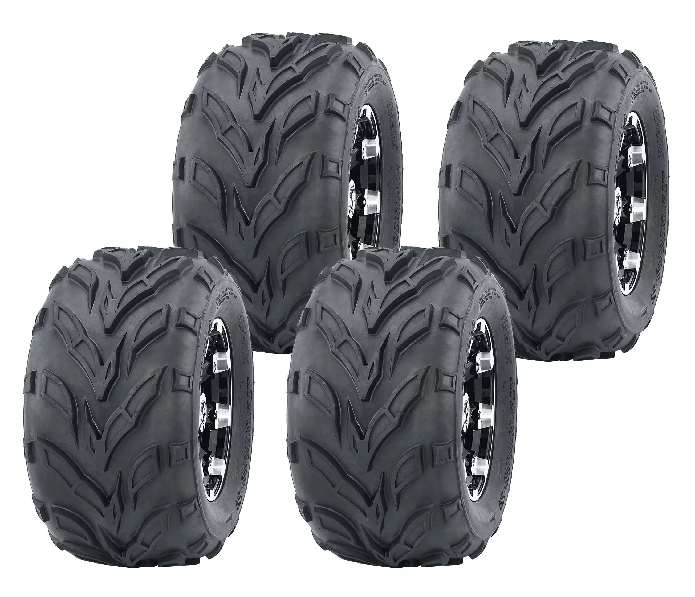 Set of 4 WANDA 145/70-6 Go-Kart Tires 145x70x6 145x70-6 - Inhomebuy