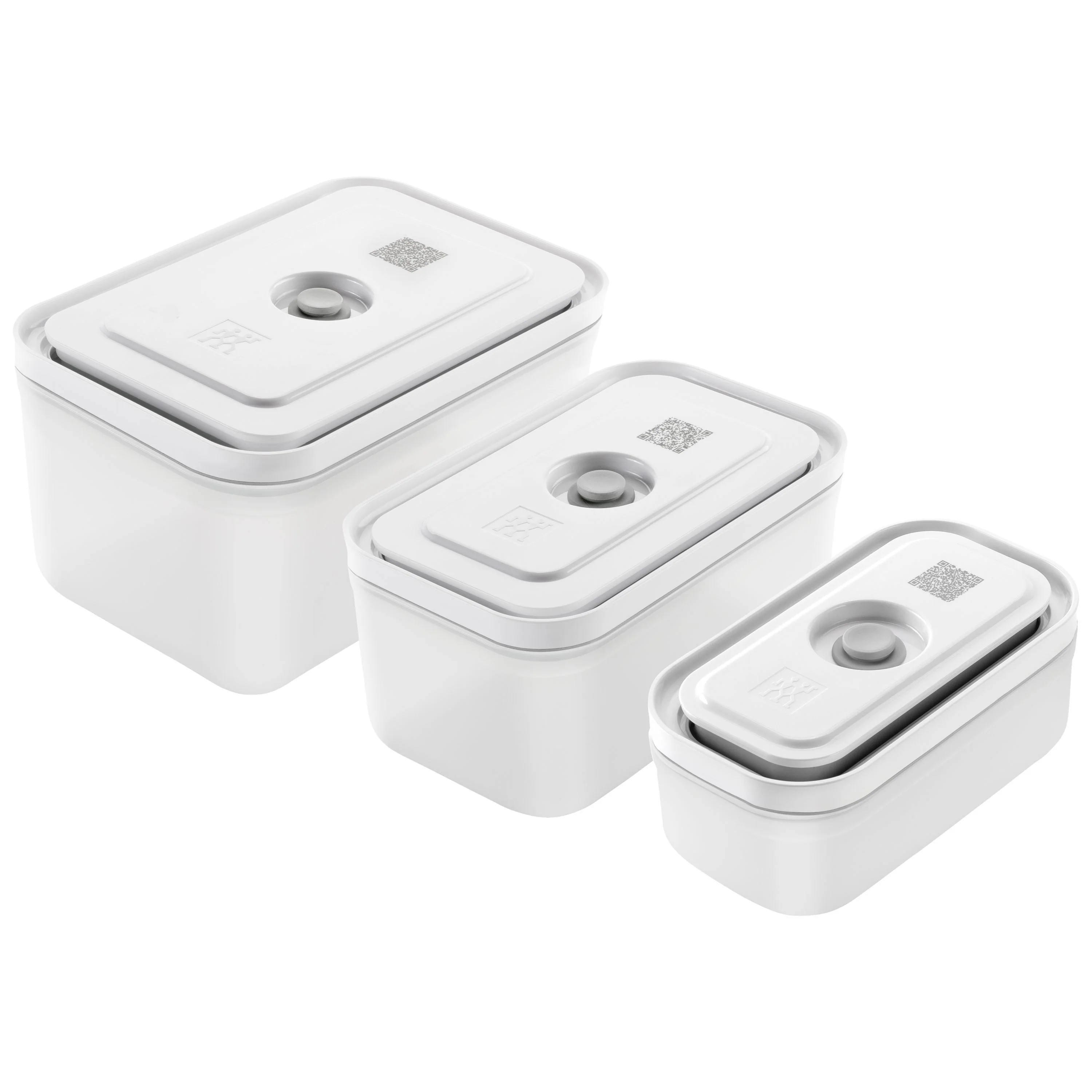 ZWILLING 3pc Plastic Vacuum Container Set, Fresh & Save Series - Inhomebuy