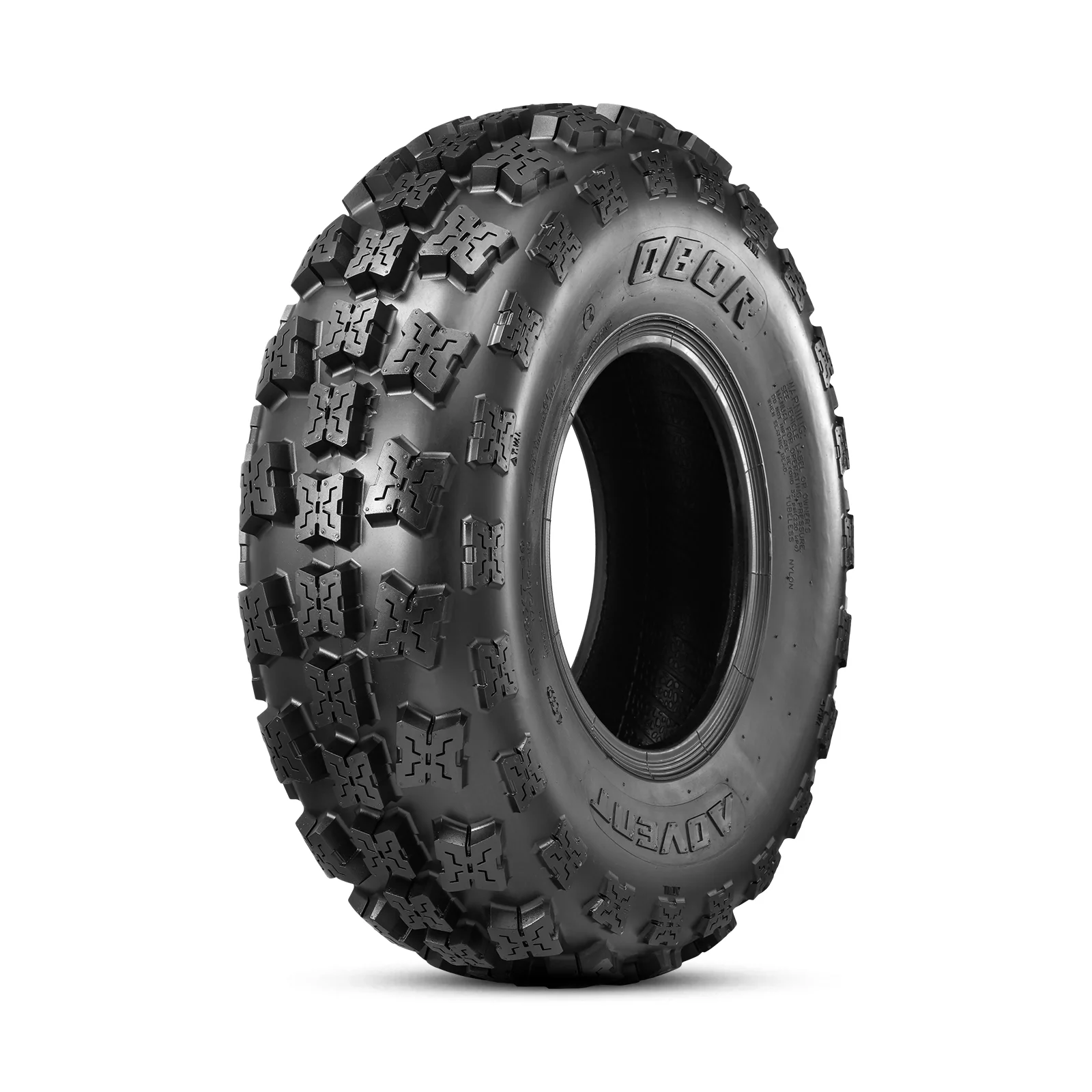 OBOR Advent  22x7x10 22x7-10 ATV Tires 6 Ply ATV All Terrain Front Tires SET OF 2 - Inhomebuy