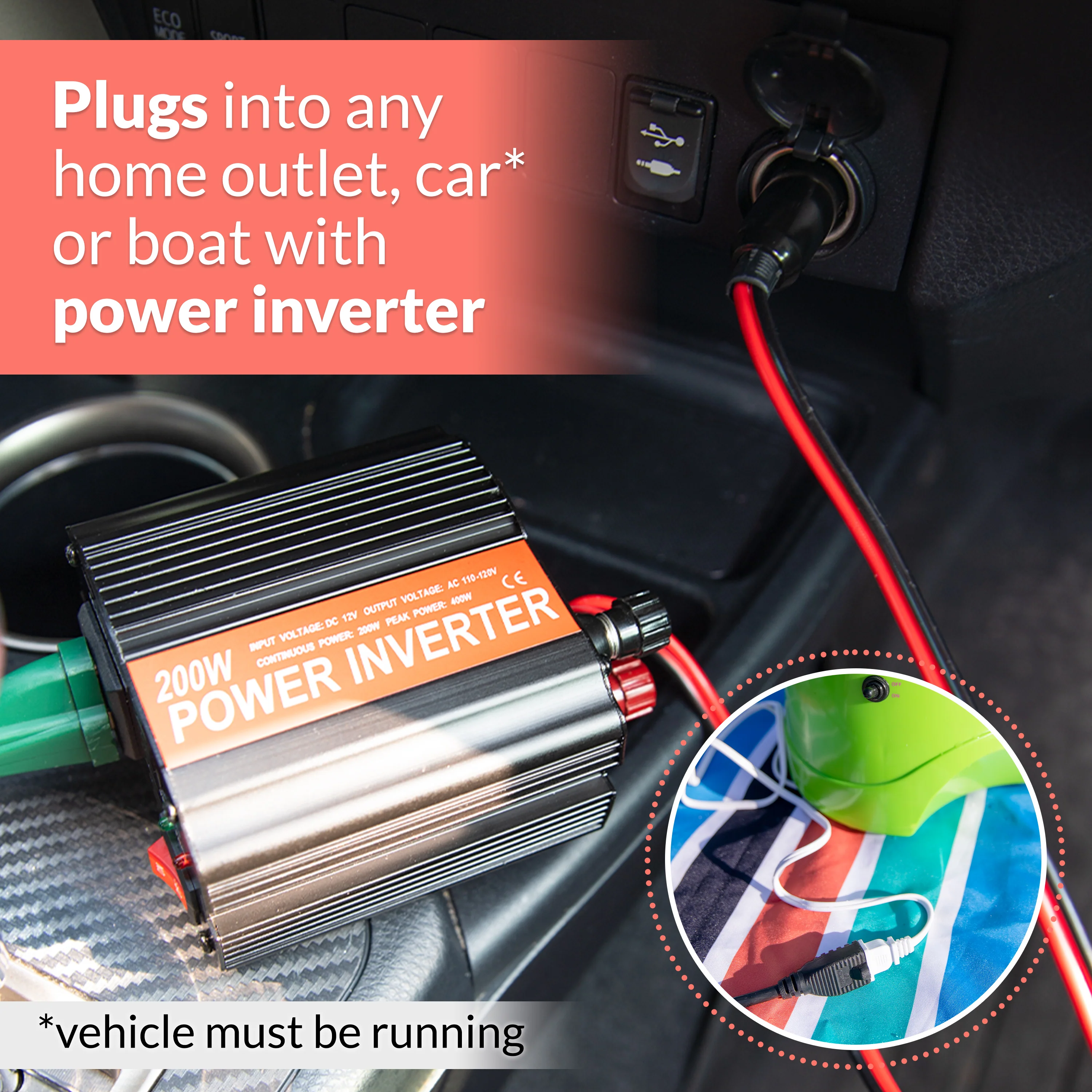 Taco Tuesday 1-Gallon AC/DC Tailgater Party Frozen Margarita & Slush Machine, Green - Inhomebuy