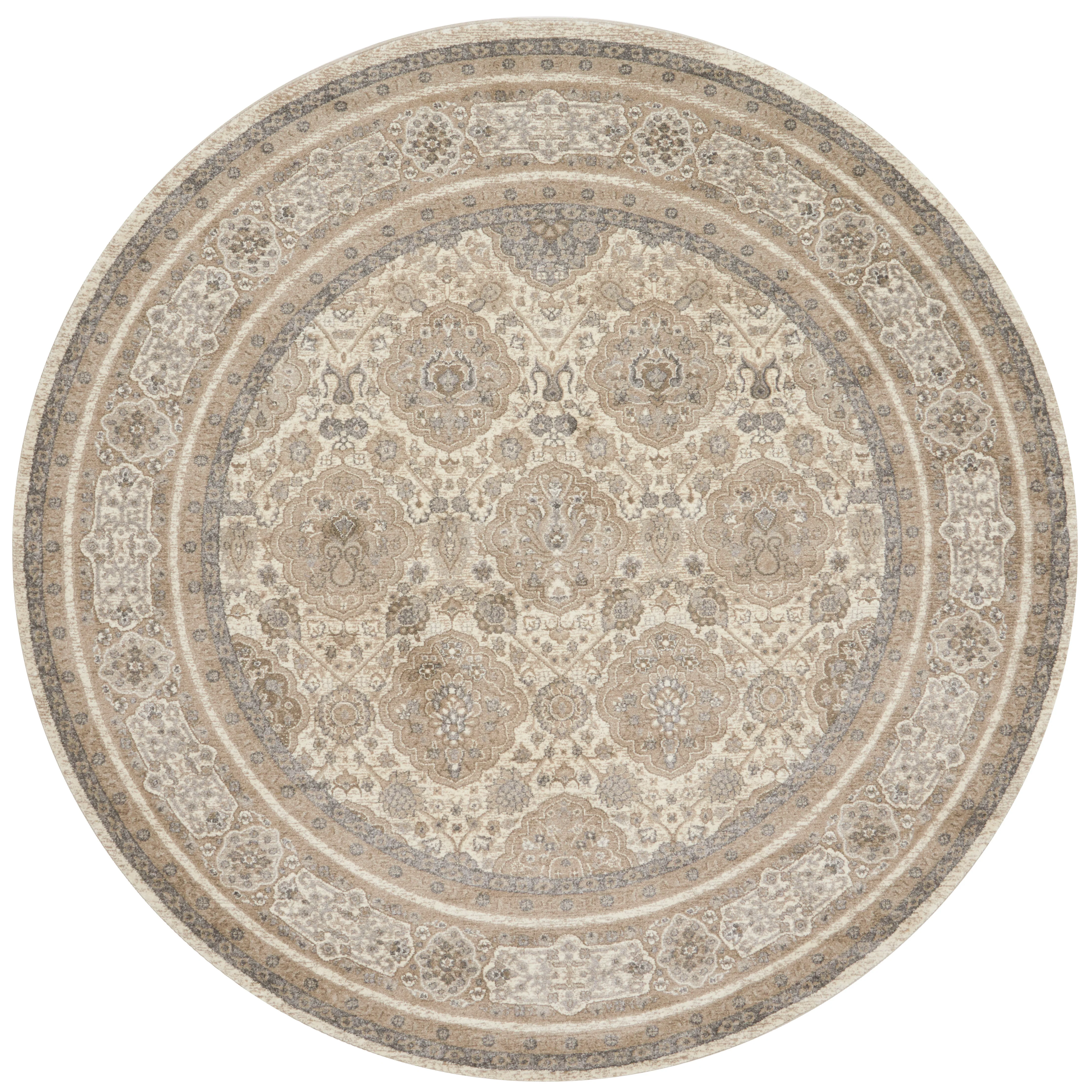 Loloi Rugs Century Collection Rug in Sand, Taupe - 9'3