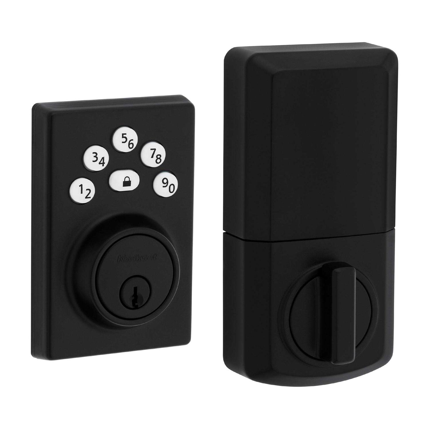 Kwikset Powerbolt Zinc Electronic Deadbolt - Inhomebuy