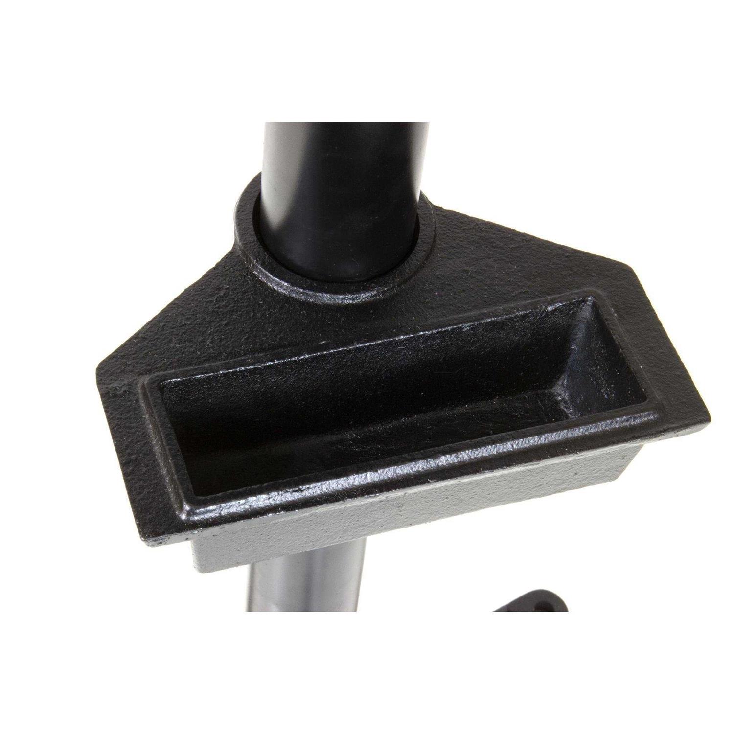 WEN Cast Iron Bench Grinder Pedestal Stand with Water Pot - Inhomebuy