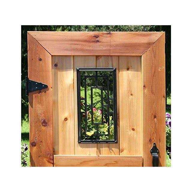 Nuvo Iron 4 in. x 4 in. Black Wood Post Connector Plate WPCP4B - Inhomebuy