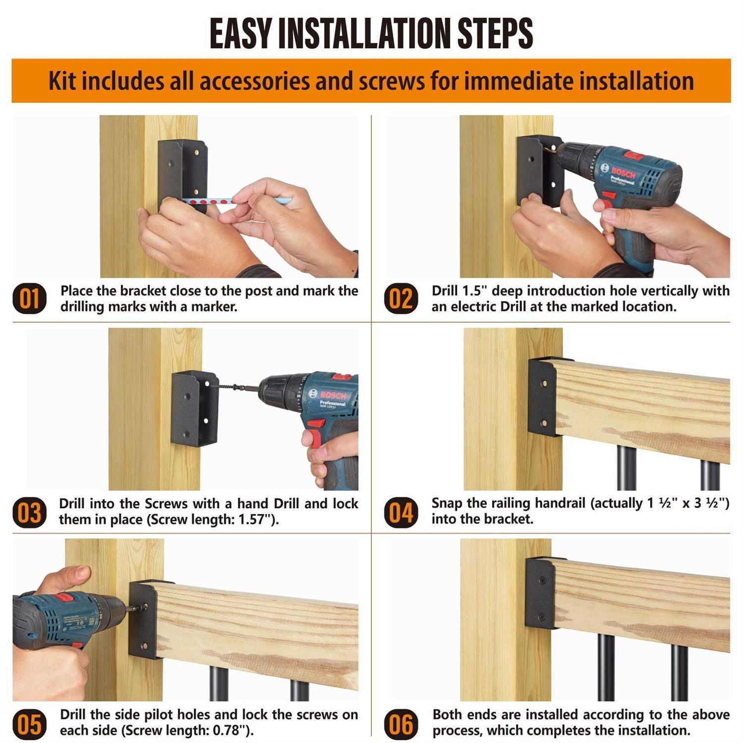 WOCEPU Stainless Steel Adjustable Post Protector, Protects Wooden Mailboxes and Fences from Lawnmower and rain Damage - Inhomebuy