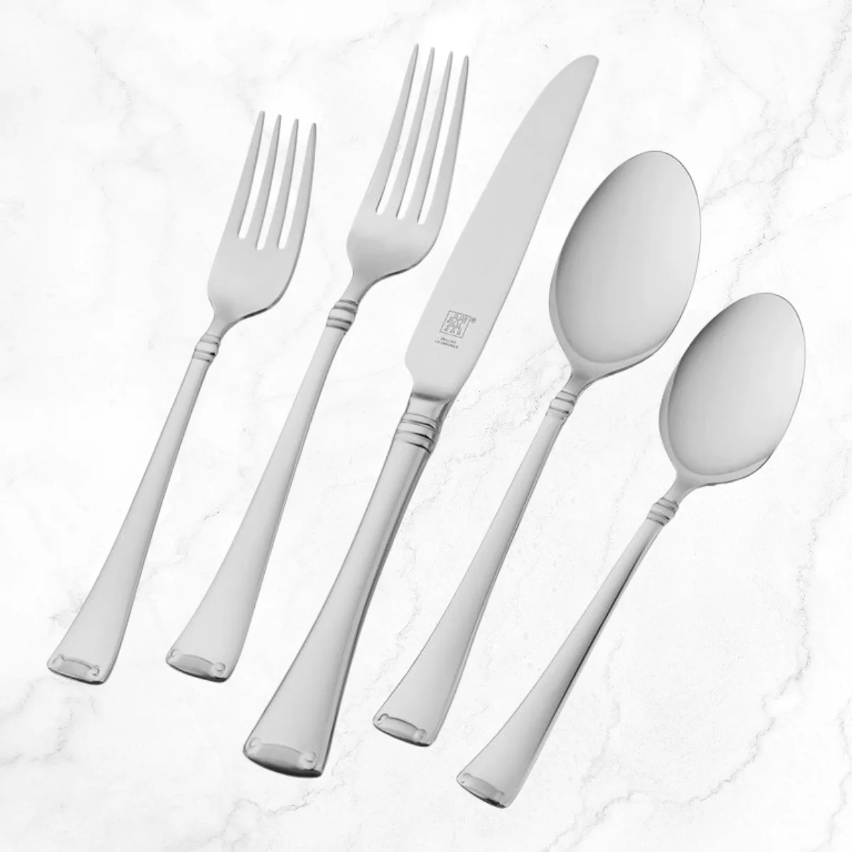 ZWILLING 45pc Angelico Stainless Steel Flatware Set - Inhomebuy
