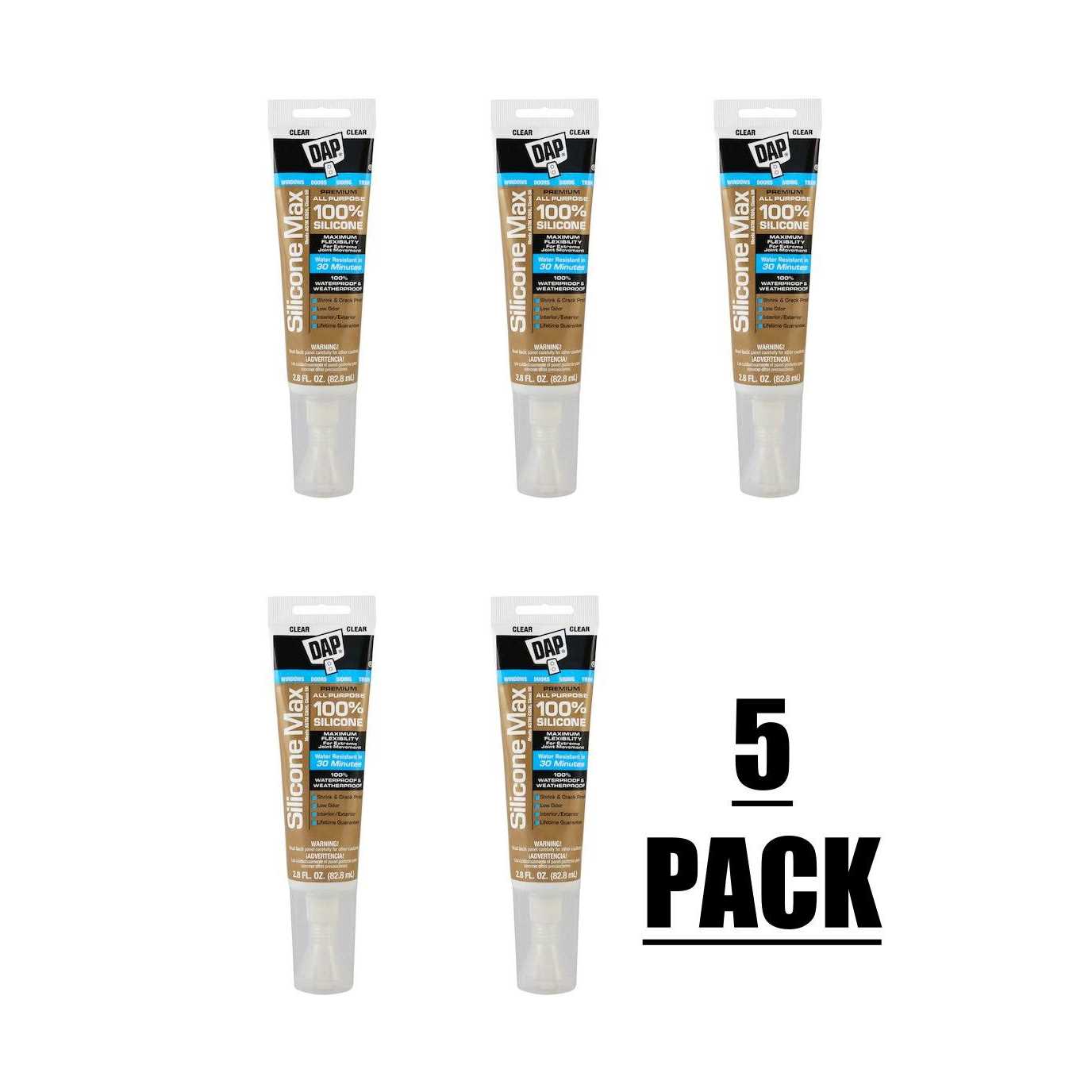 Dap Silicone Max Premium Sealant - Inhomebuy