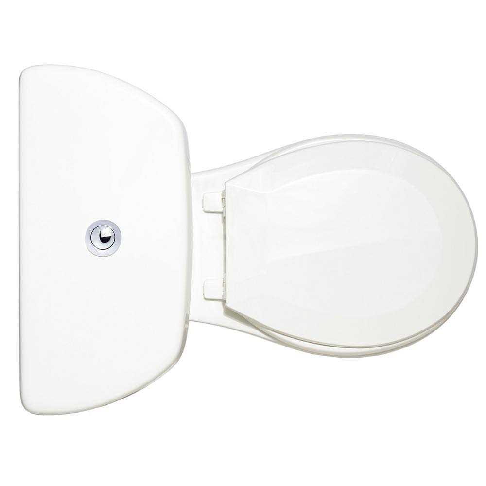 Niagara Stealth 2-Piece 0.8 GPF Single Flush Round Toilet in White - Inhomebuy