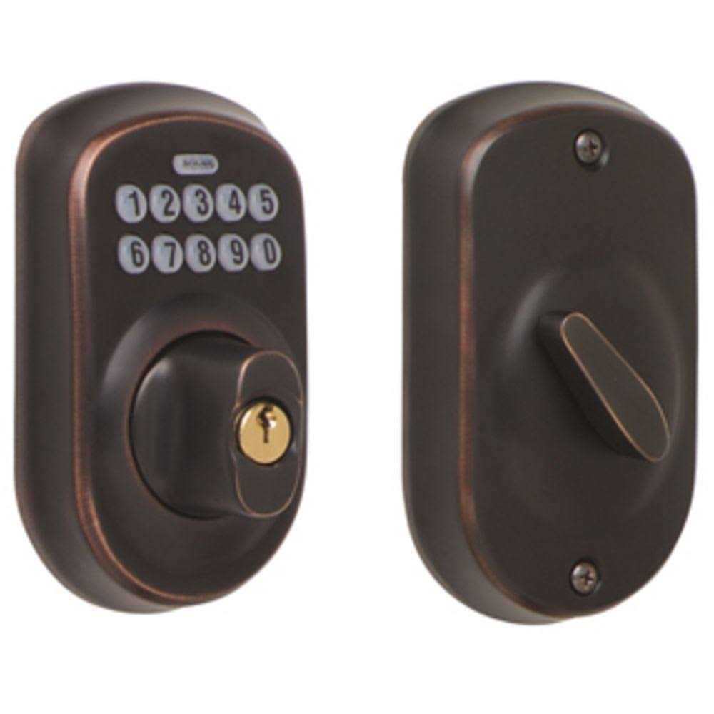 Schlage Keypad Deadbolt Plymouth - Inhomebuy
