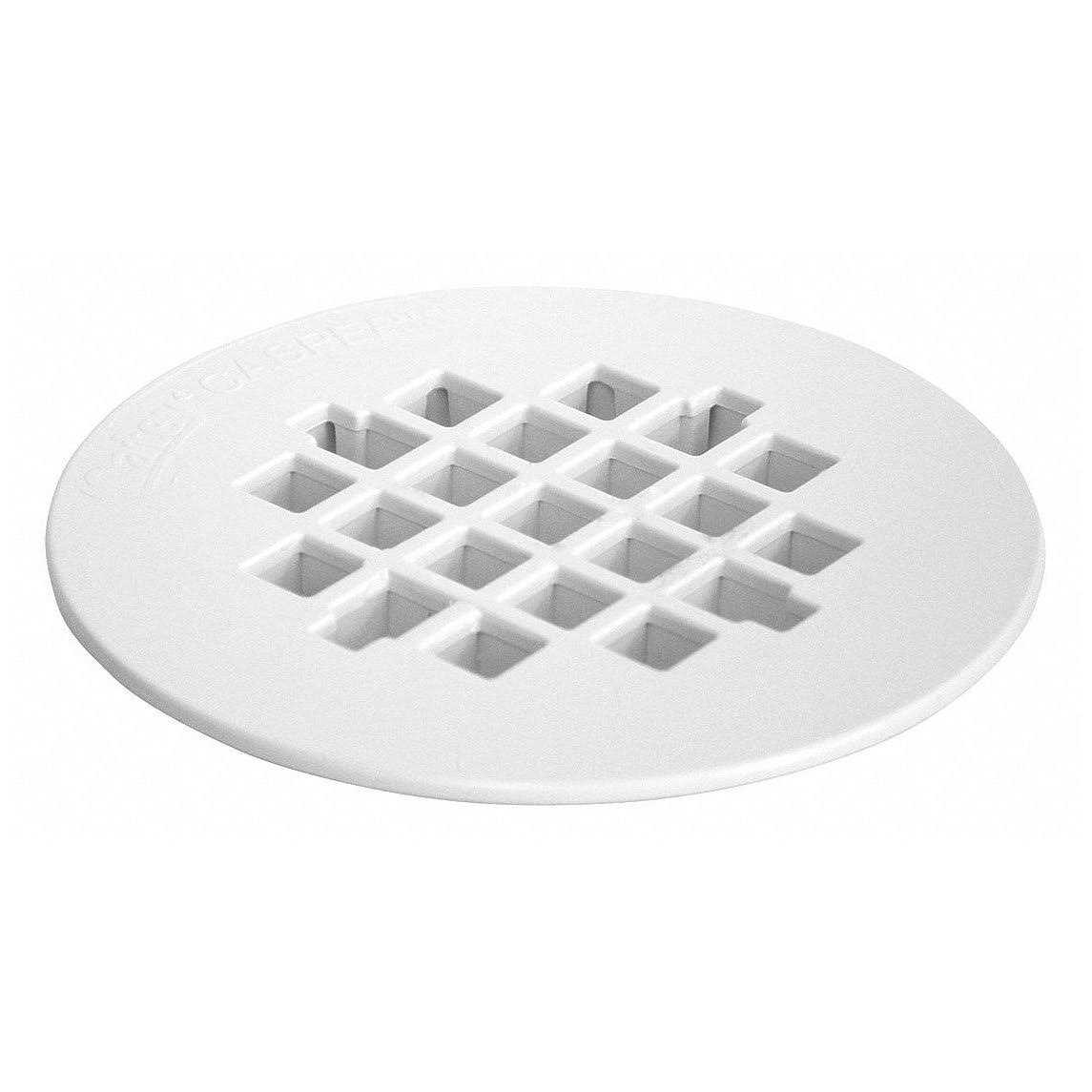 Oatey 4-1/4 in. Square Snap-Tite Black Matte Snap Strainer 42423 - Inhomebuy