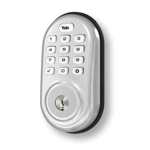 Yale Assure Lock Push Button Deadbolt with Z-Wave YRD216ZW210BP - Inhomebuy