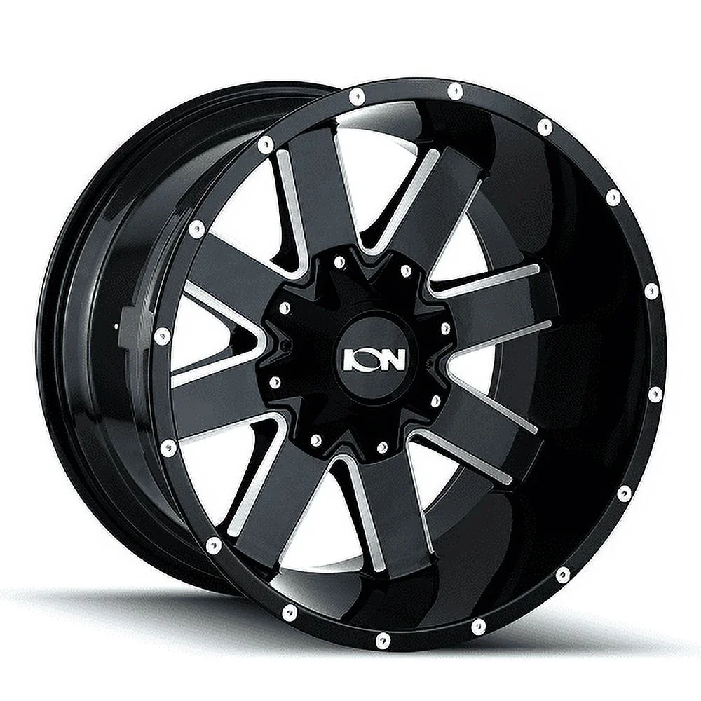 Ion 141 20X9 6X135/6X139.7 18Et 106Cb Gloss Black Milled - Inhomebuy