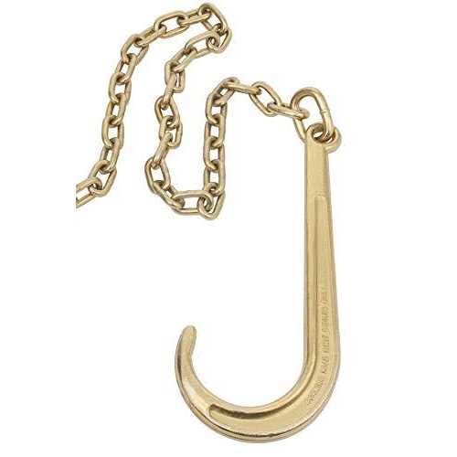 Mytee Products 3/8 Inch x G80 Transport Binder Chain with Clevis Grab Hooks - Inhomebuy