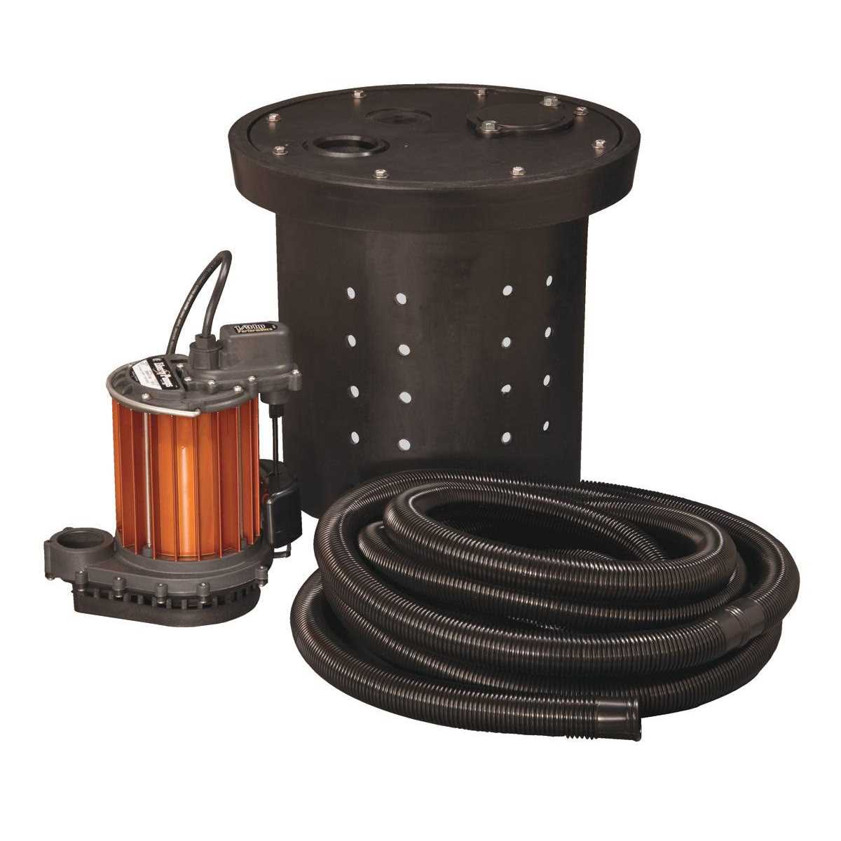 Liberty Pumps CSP-237 1/3 HP Crawl Space Sump Pump - Inhomebuy