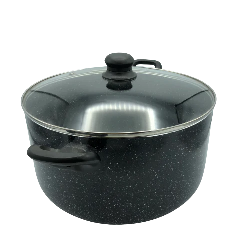 Healthy Bear 30cm aluminum Stock Pot w/lid INDUCTION | BCAL-30SPG-IN - Inhomebuy