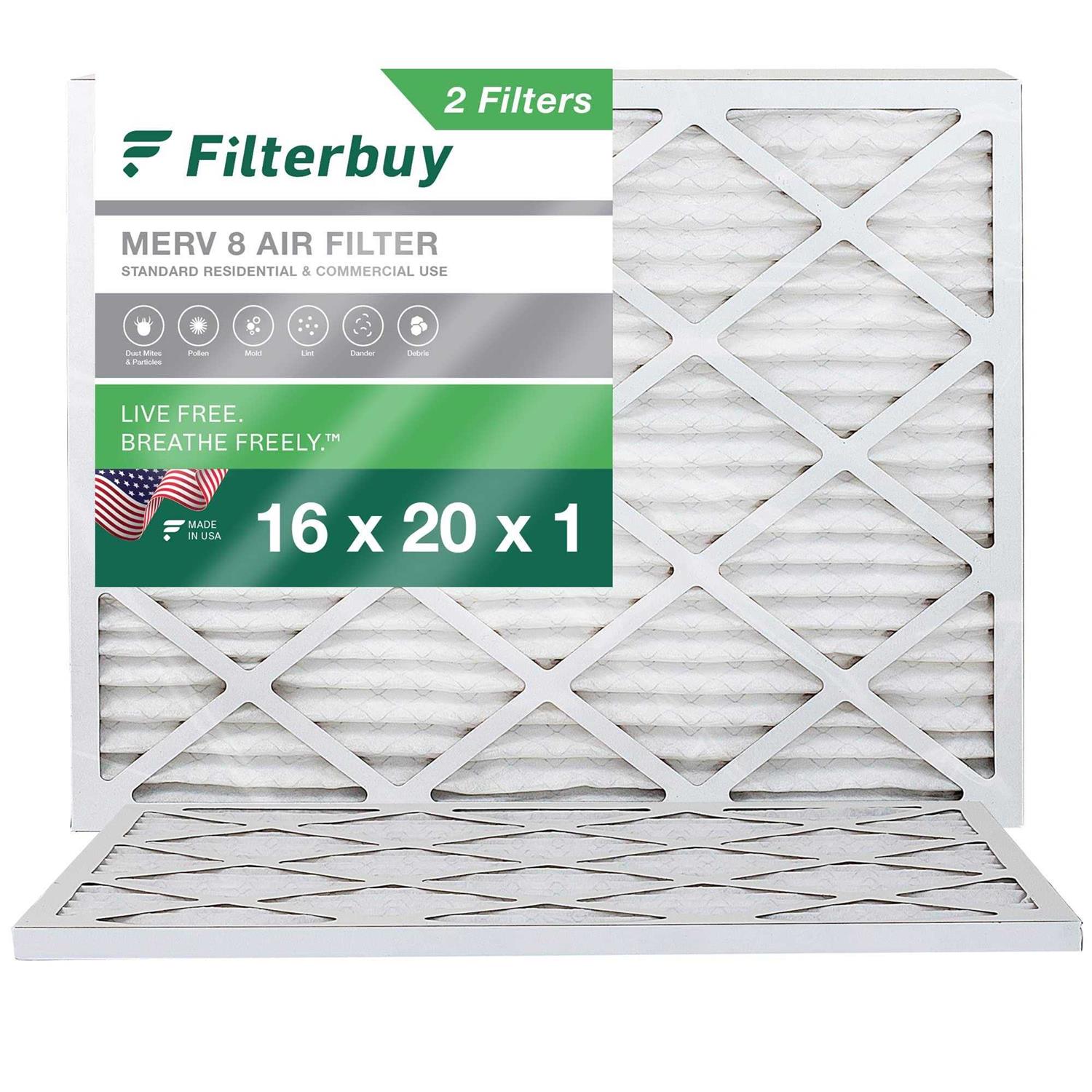 Filterbuy Air Filter MERV 8 - Inhomebuy