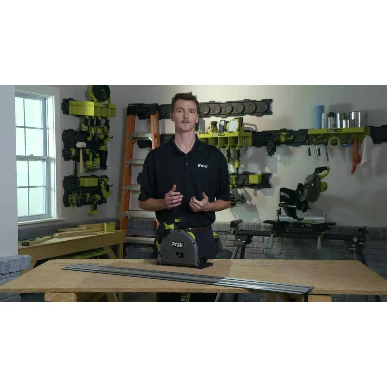 RYOBI ONE+ HP 18V Brushless Cordless 1 in. SDS Plus Rotary Hammer Kit with 4.0 Ah Battery - Inhomebuy