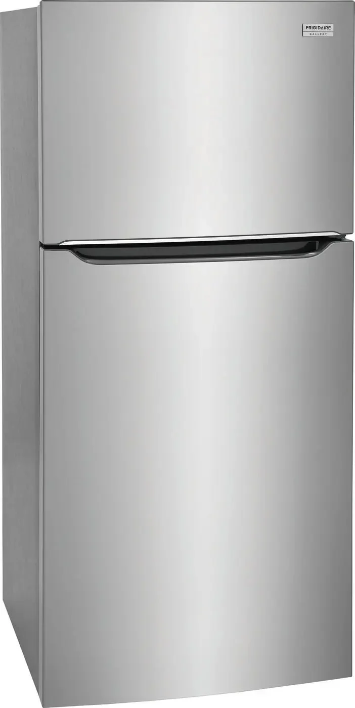 FRIGIDAIRE GALLERY 30 IN. 20.0 CU. FT. STAINLESS STEEL TOP FREEZER REFRIGERATOR - FGHT2055VF - Inhomebuy