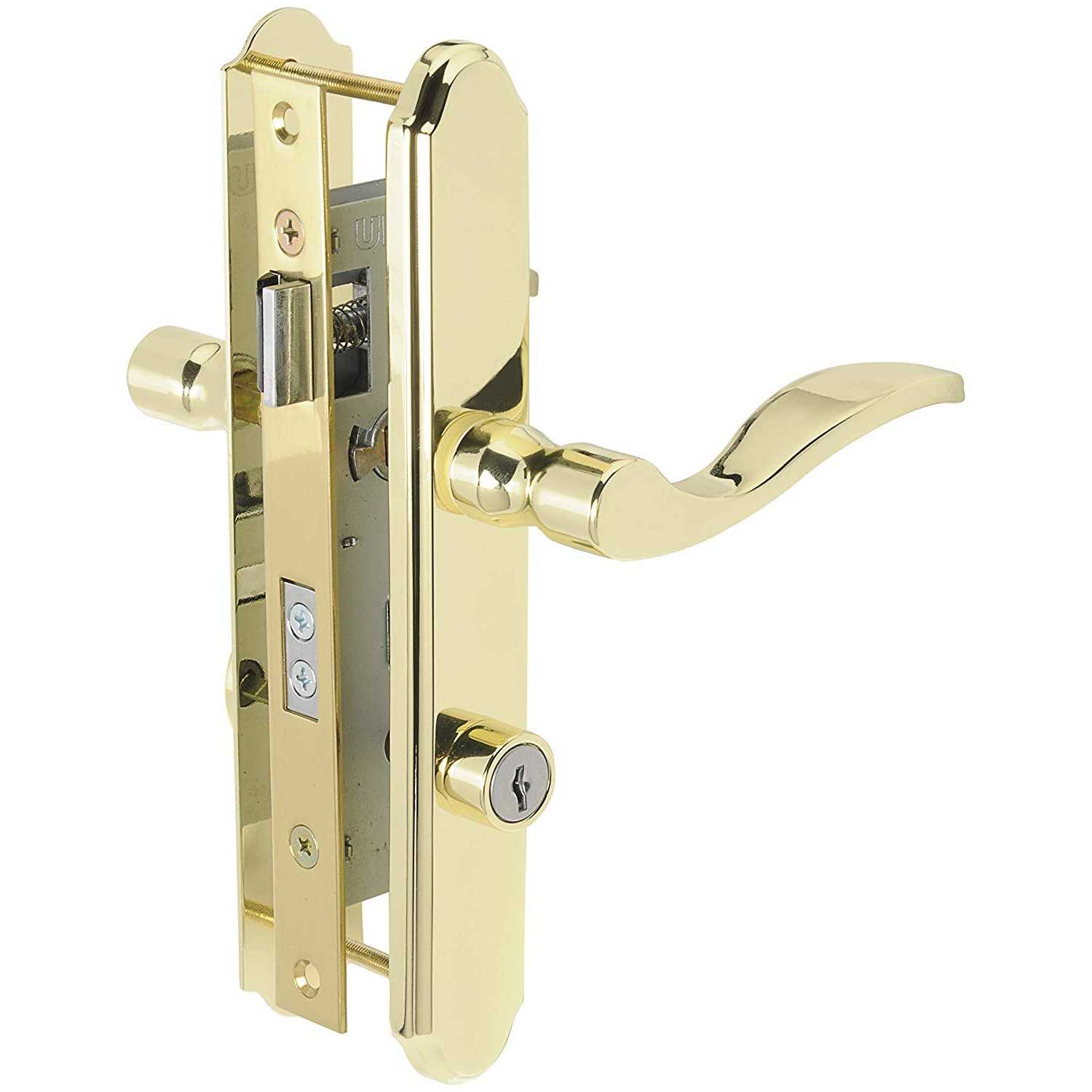 Wright Products Vmt115pb Brass Serenade Style Mortise Set - Inhomebuy