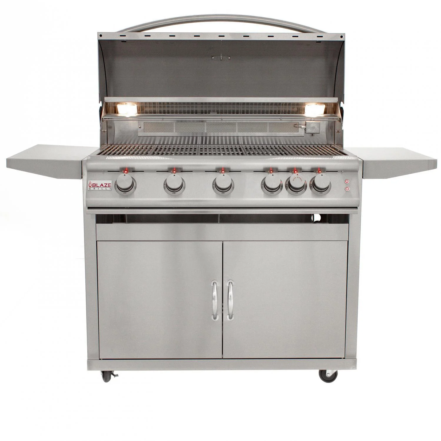 Blaze Professional 40 in., 5 Burner LTE Propane Gas Grill with Grill Cart, AP-BLZ-5LTE2-NG - Inhomebuy