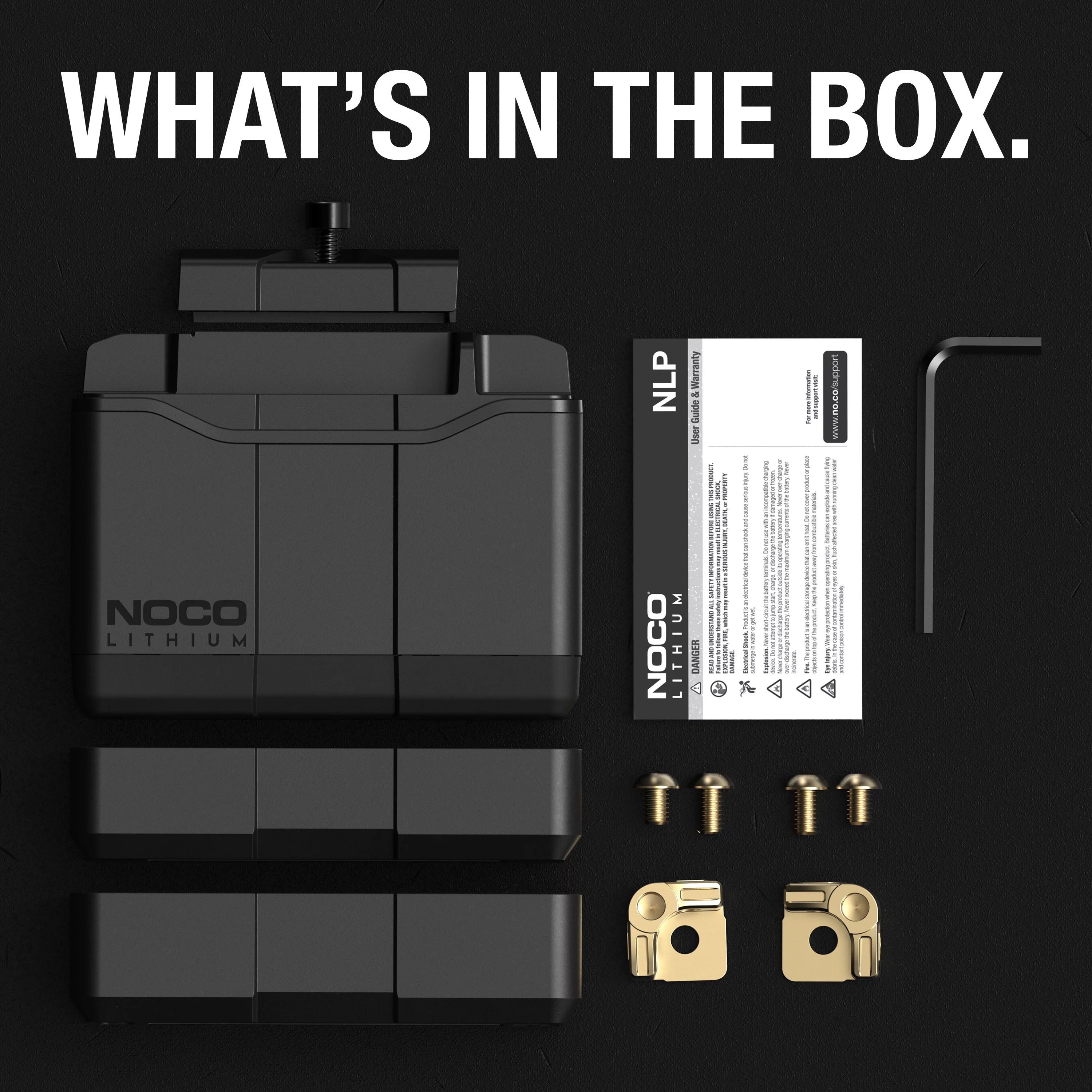 NOCO Lithium NLP5 Group 5 250A 12V 2Ah Lithium Powersport Battery - Inhomebuy