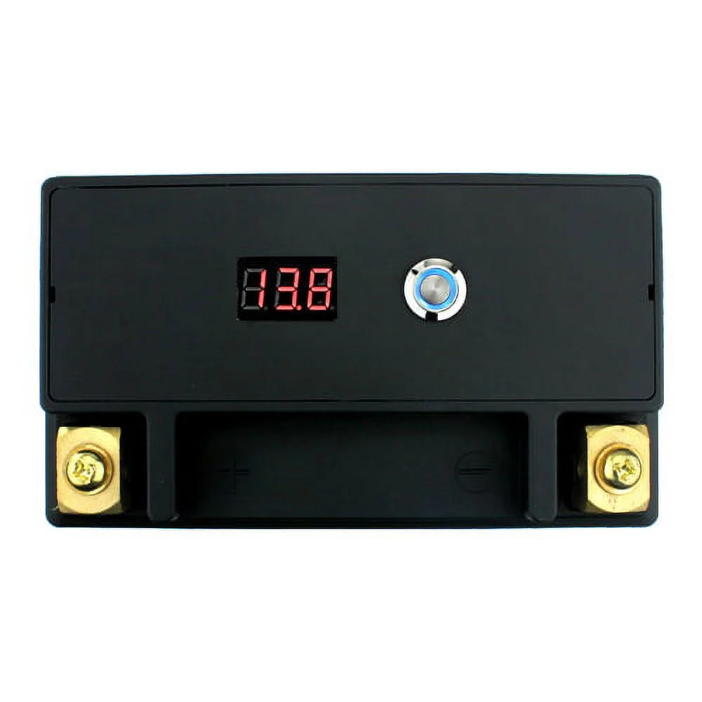 Banshee Battery Replacement for Bikemaster DLFP12-BS Lithium Ion Motorcycle Battery - Inhomebuy