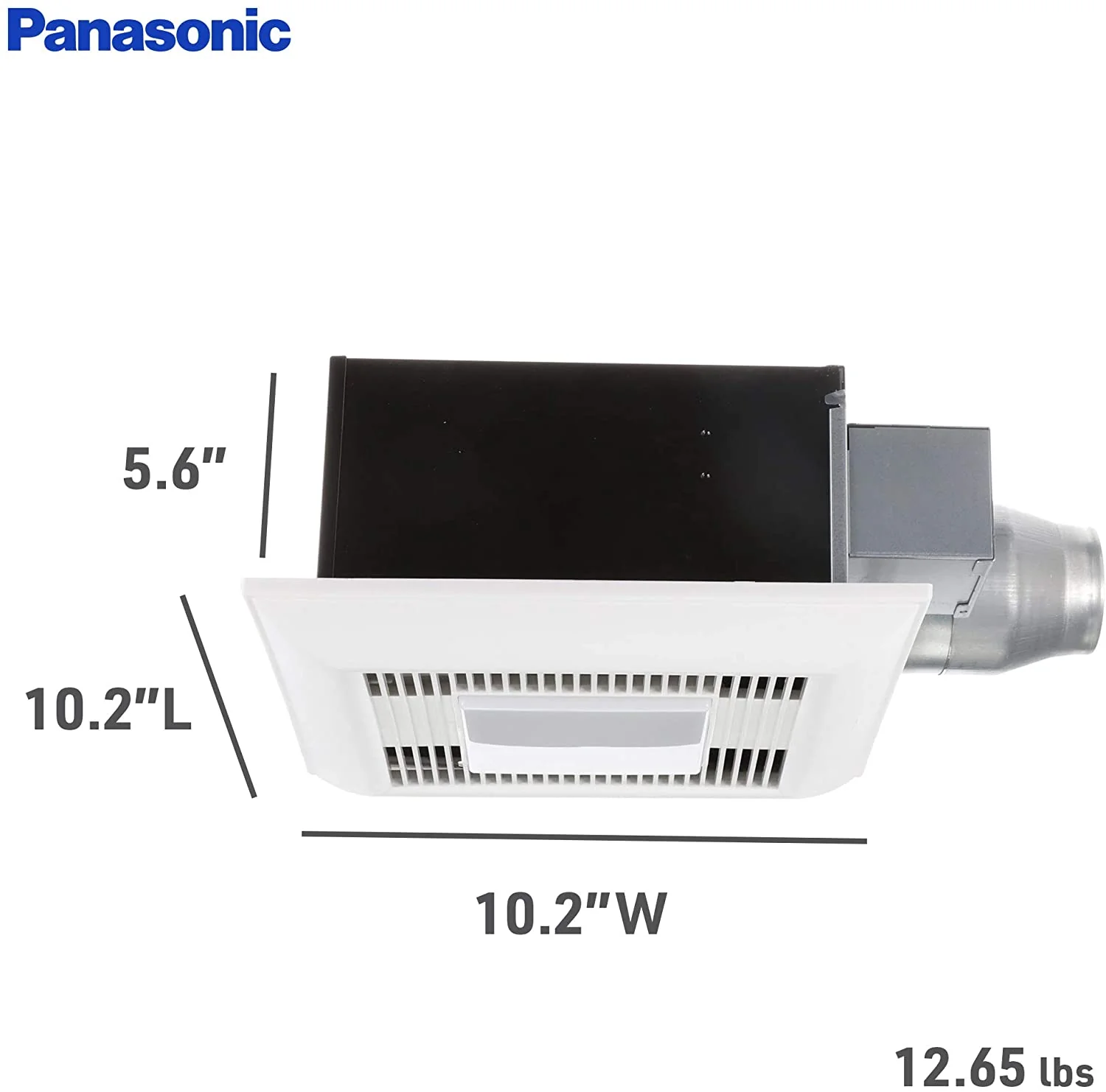 Panasonic Bath Fan Ceiling WhisperFitEZ w/Light | FV-08-11VFL5E - Inhomebuy