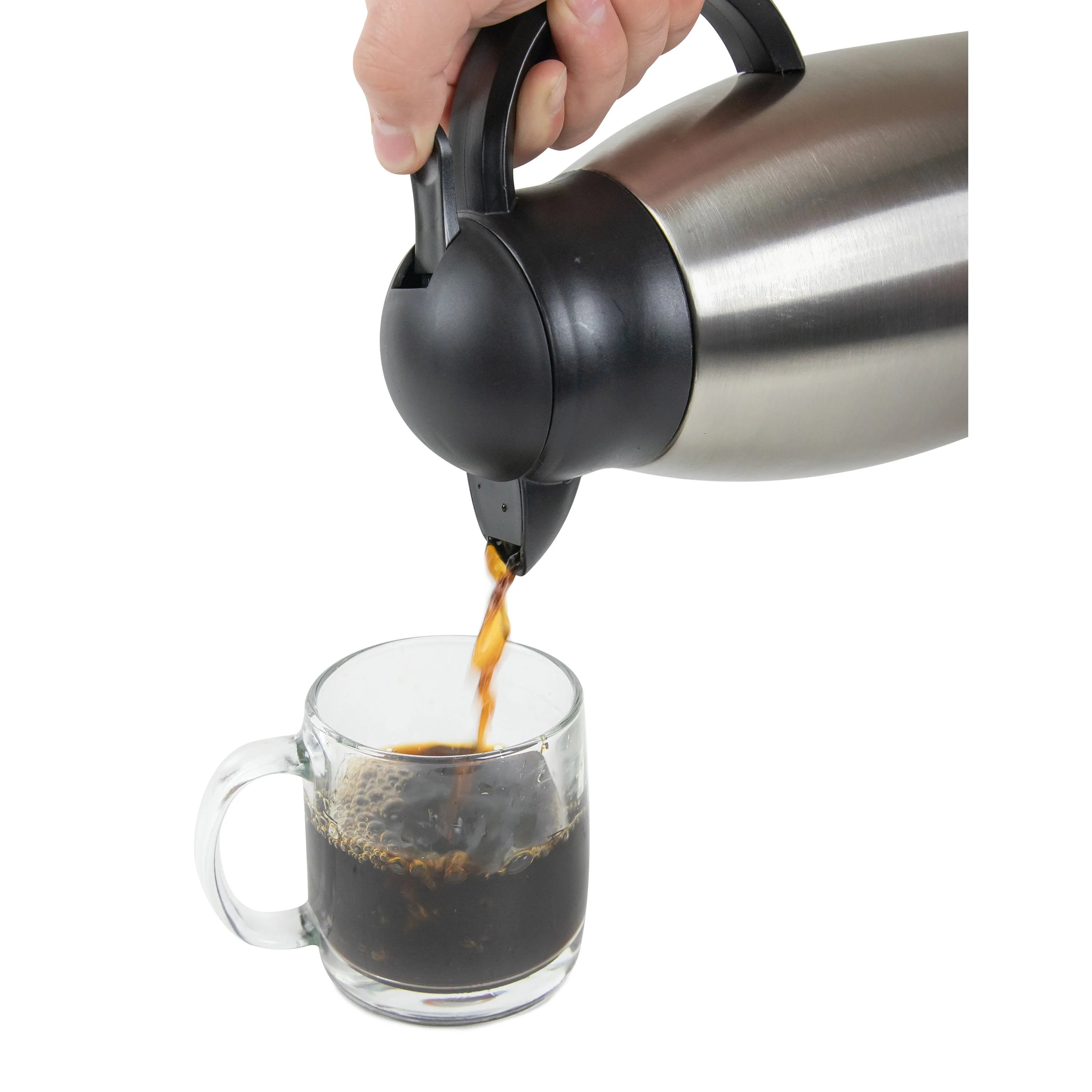 HomeCraft�?2-Liter Stainless Steel Coffee Carafe - Inhomebuy