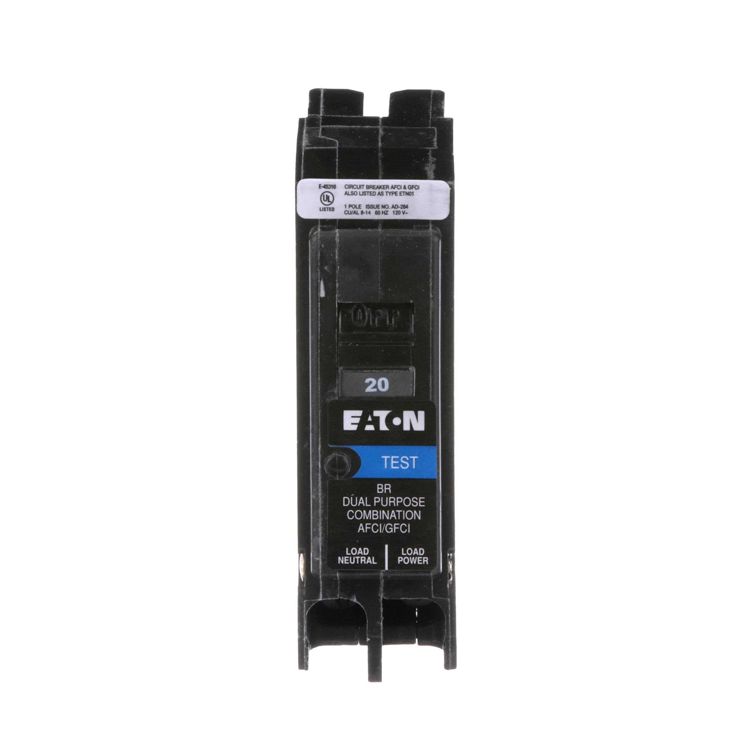 Eaton BRP120AF AFCI Circuit Breaker - Inhomebuy