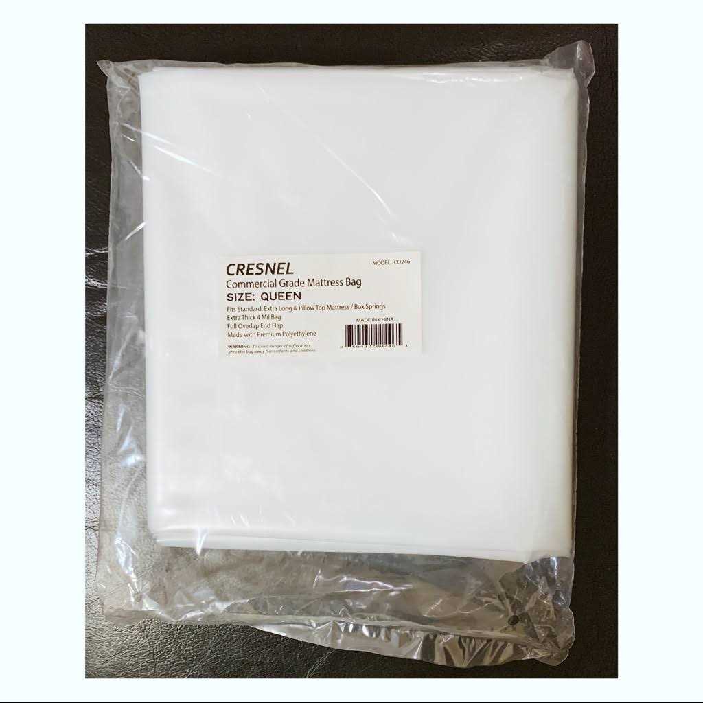 Cresnel Furniture Cover Plastic Bag for Moving Protection and Long Term Storage - Inhomebuy
