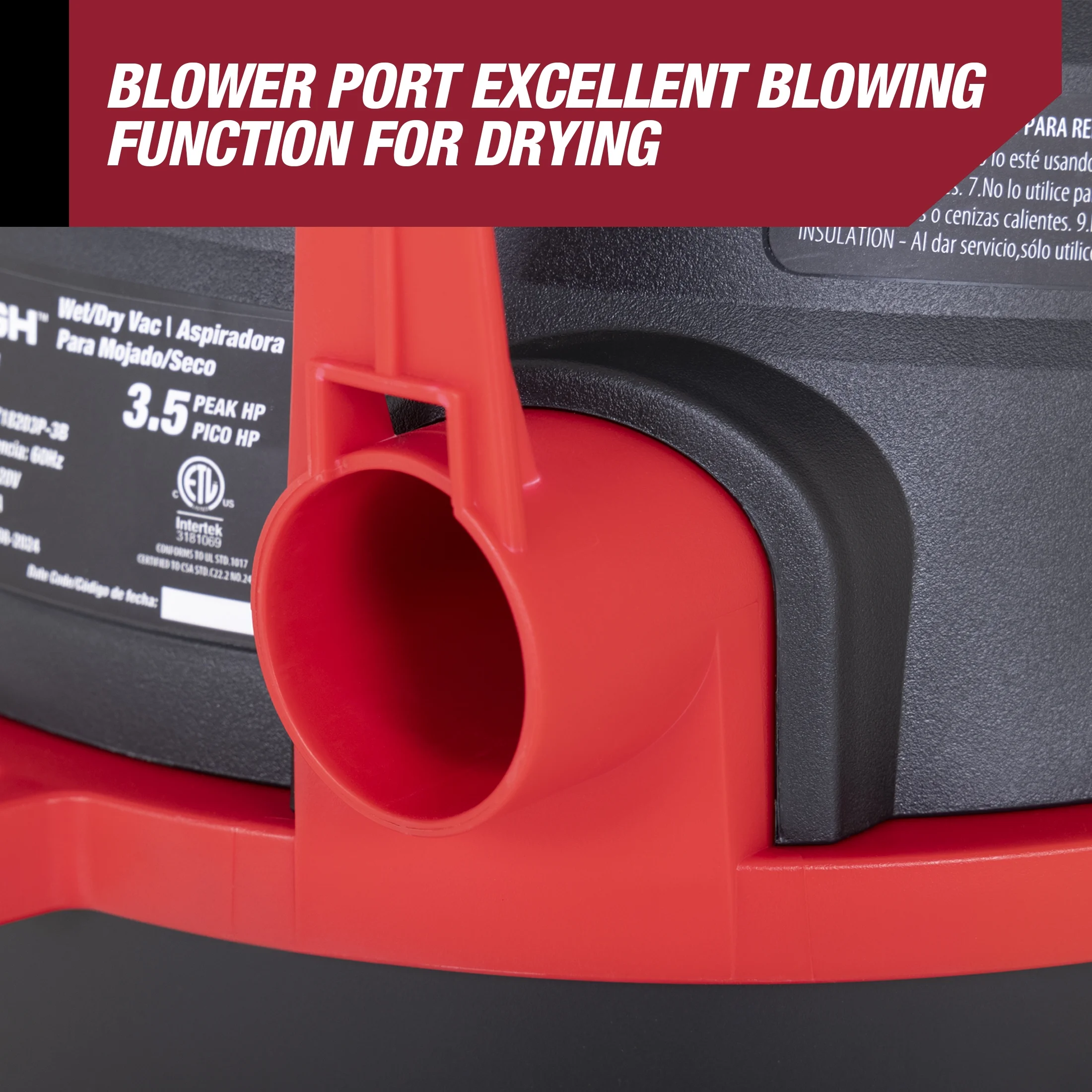 Hyper Tough 3 Gallon Wet Dry Vac - Inhomebuy