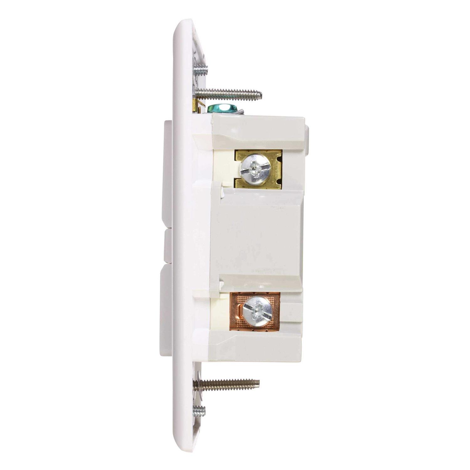 Eaton Wiring Devices IG1208W Tvss Recp Ig Dup 15A 125V Surgebloc Wh - Inhomebuy