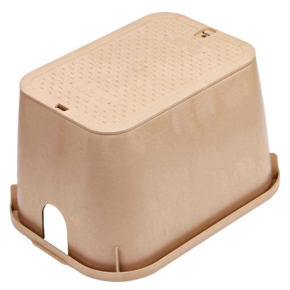 NDS 19-in L x 14-in W x 12-in H Rectangular Irrigation Valve Box 113BC - Inhomebuy