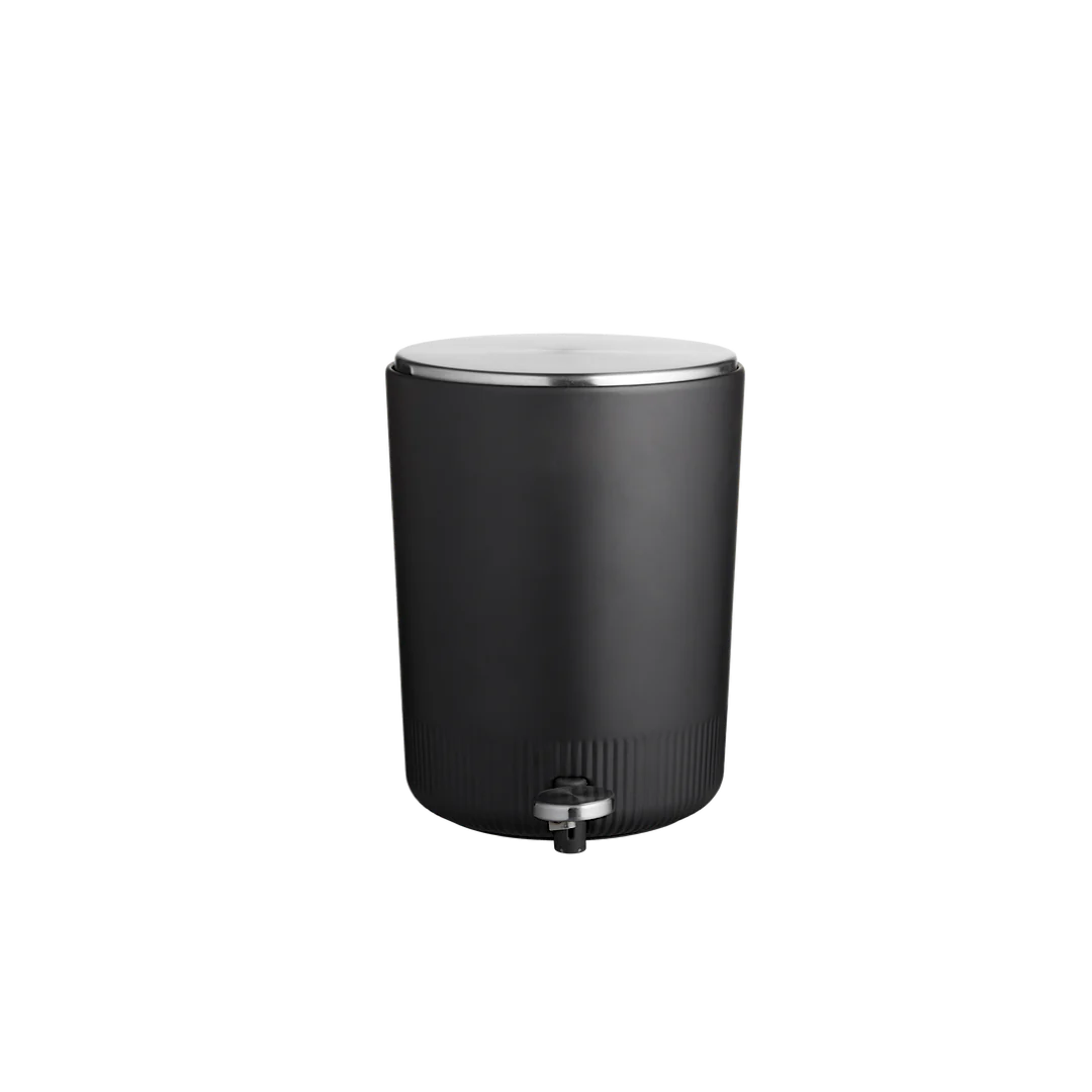 PLISSÉ PEDAL BIN 5L ASH - Inhomebuy