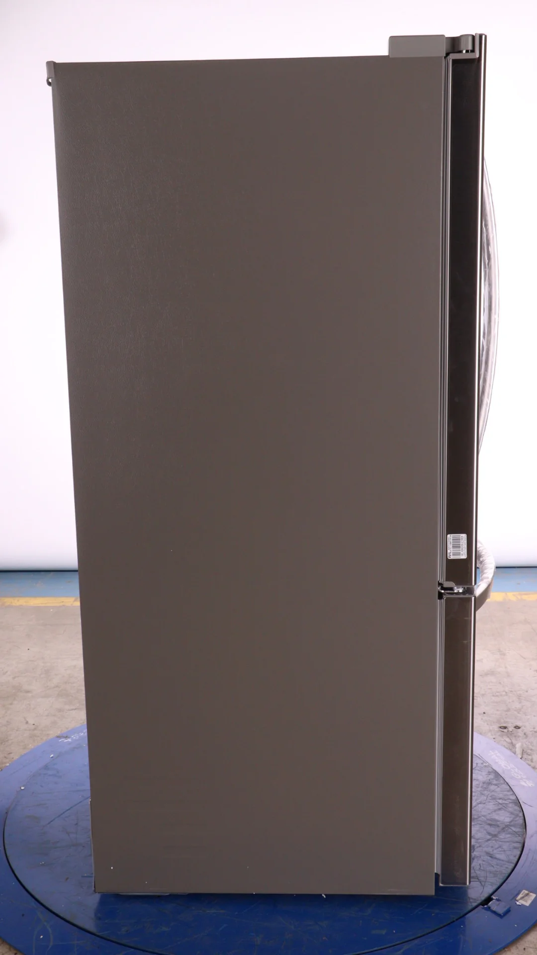 LG 33 IN. 25 CU. FT. SMUDGE-RESISTANT STAINLESS-STEEL FRENCH DOOR REFRIGERATOR WITH SMARTDIAGNOSIS - - Inhomebuy