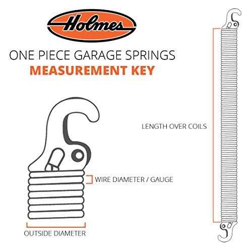 E900 Hardware P728 28-Inch Plug-End Garage Door Spring - Inhomebuy