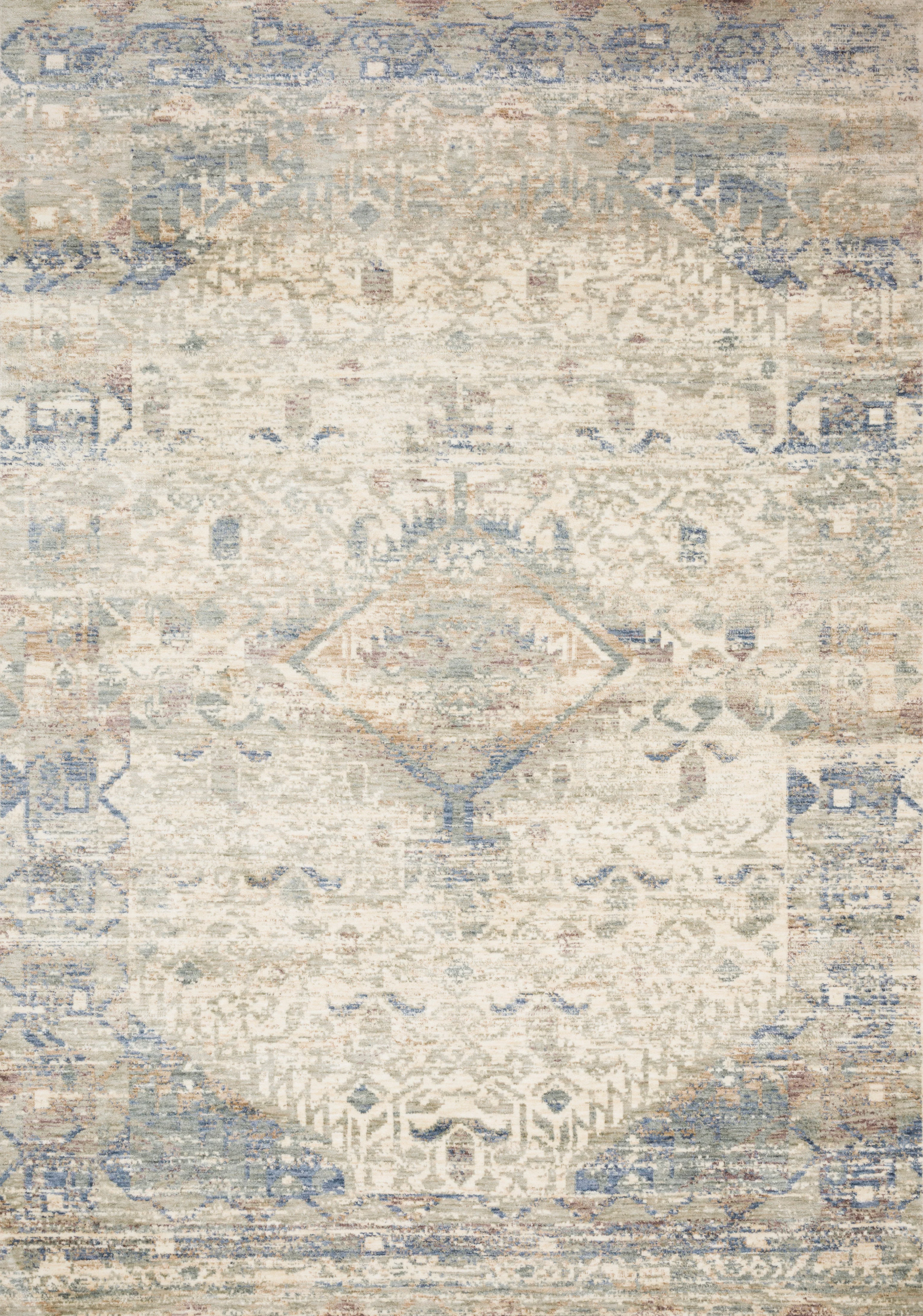 Loloi Rugs Revere Collection Rug in Ivory, Blue - 11'6