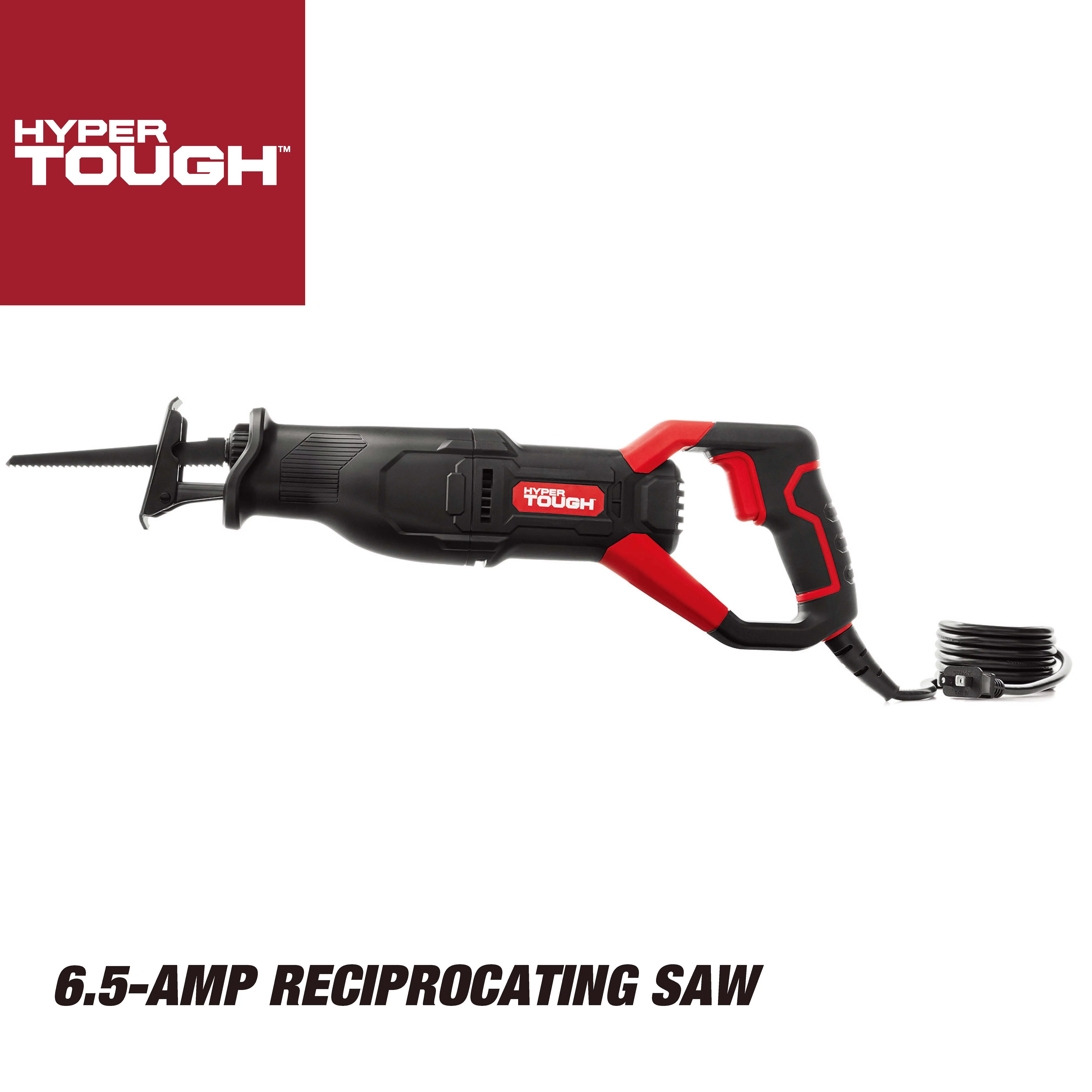 Hyper Tough 6.5Amp Corded Reciprocating Saw, 3329 - Inhomebuy