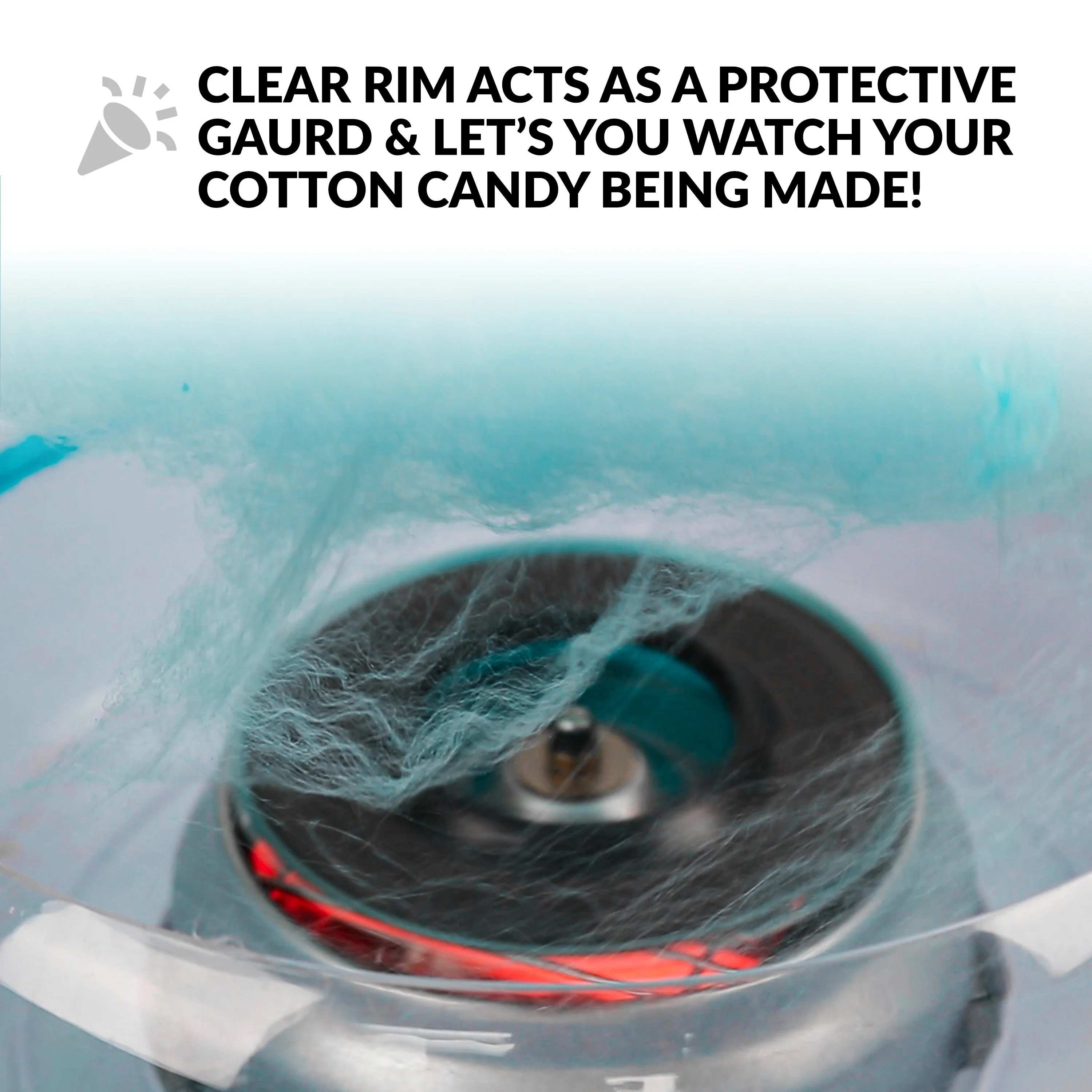 Hard & Sugar Free Candy Original Cotton Candy Maker - Inhomebuy