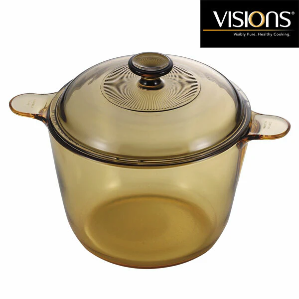 Visions Glass Cookpot |VS-3-1/2| 3.5L with Glass Cover - Inhomebuy