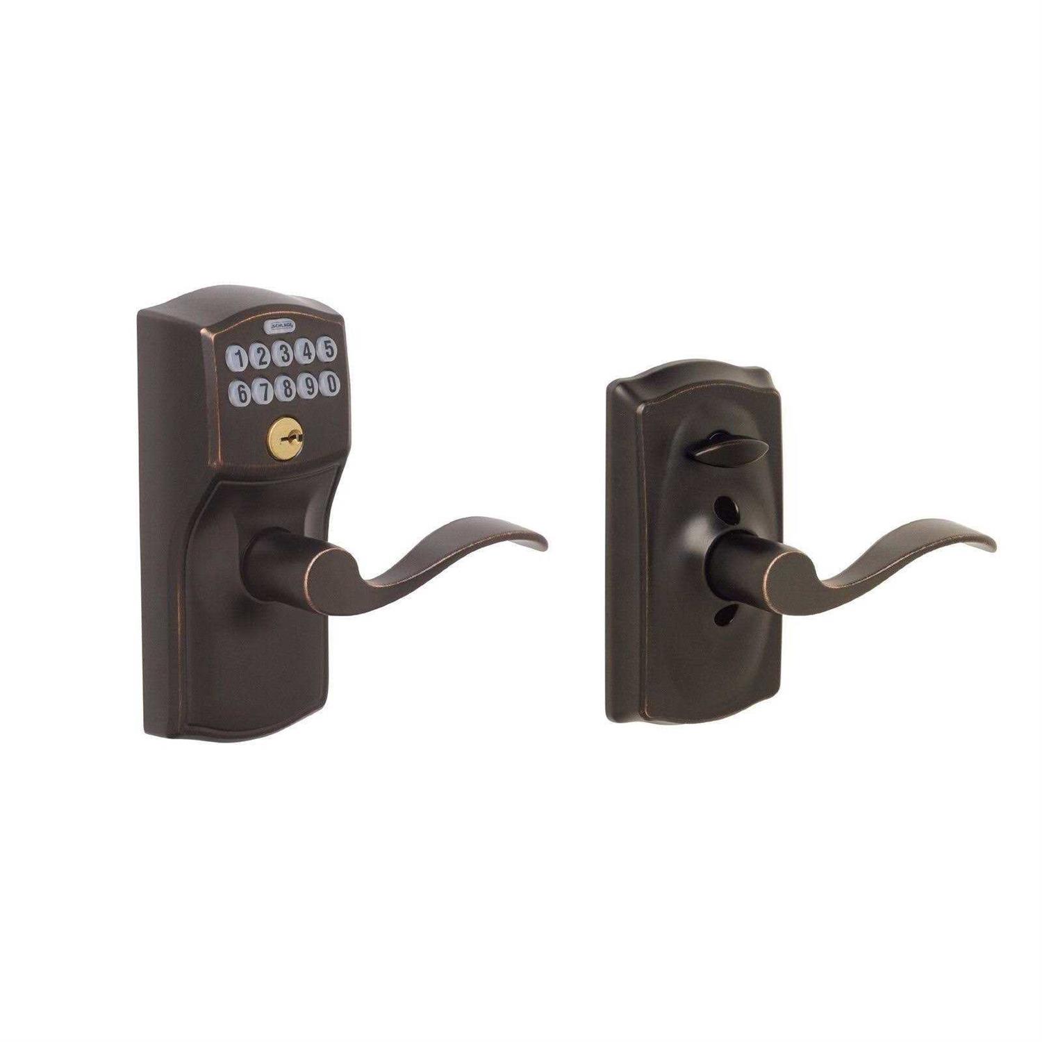 Schlage Keypad Deadbolt Plymouth - Inhomebuy