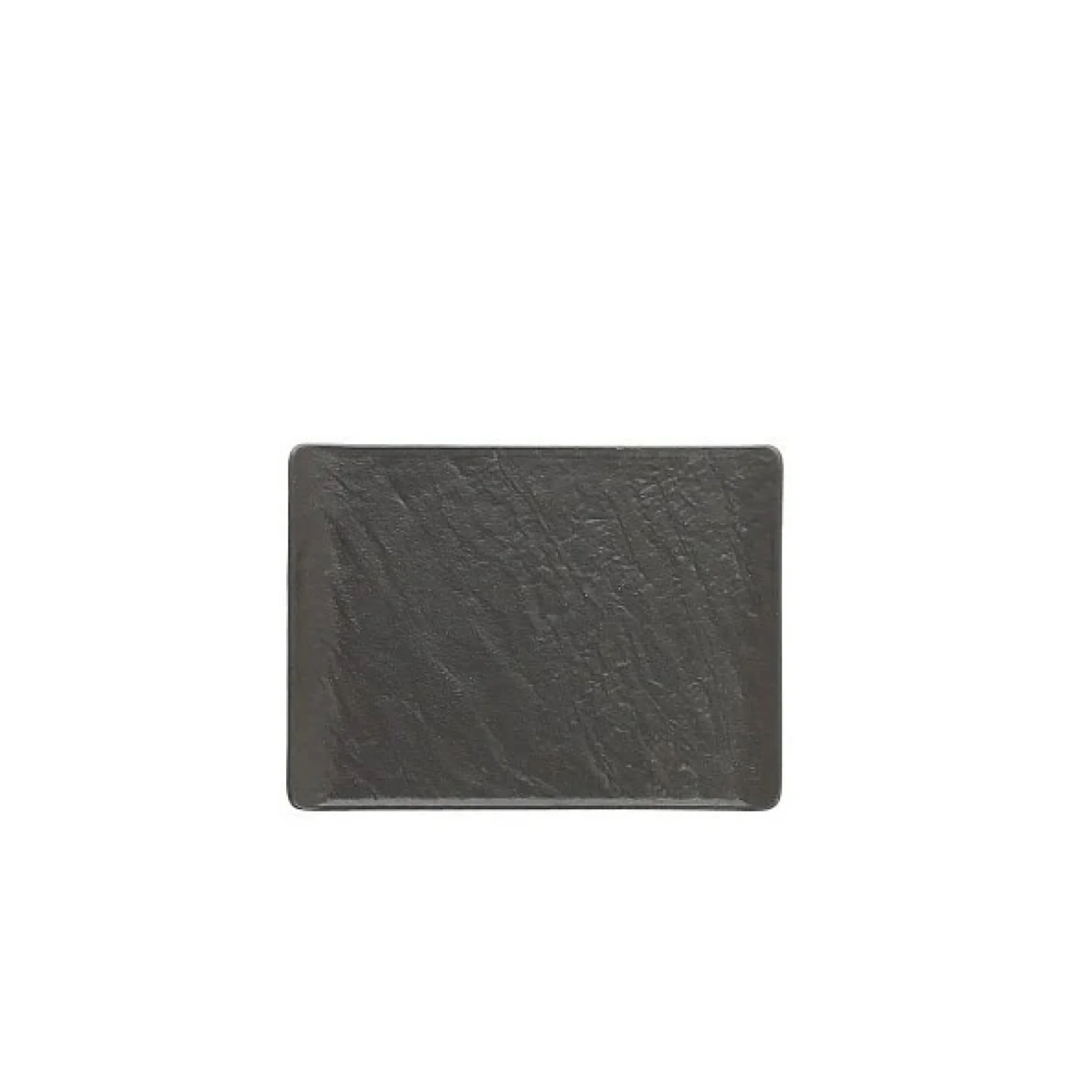 Rect.Plate 20x15cm/h Vulcania Black - Inhomebuy