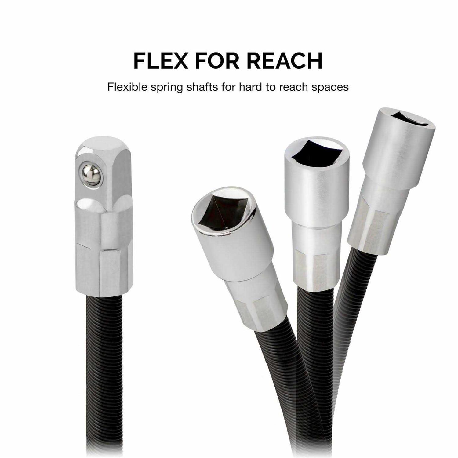 NEIKO 00239A Flexible Extension Bar Set 2 Piece 1/4 Inch - Inhomebuy