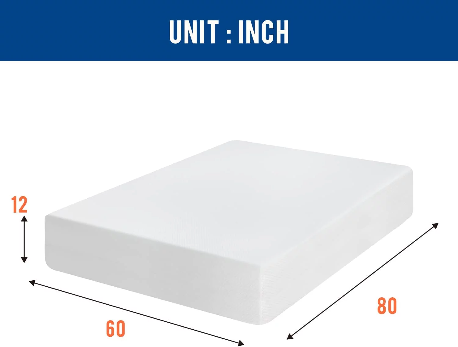 YRLLENSDAN Twin Mattress 6 Inch, Twin Memory Foam Mattress 6 Inch Twin Mattress Firm Twin Mattress Gel Memory Foam Mattress - Inhomebuy