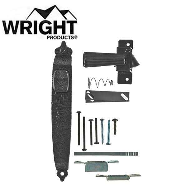 Wright Products Push Button Latch - Inhomebuy