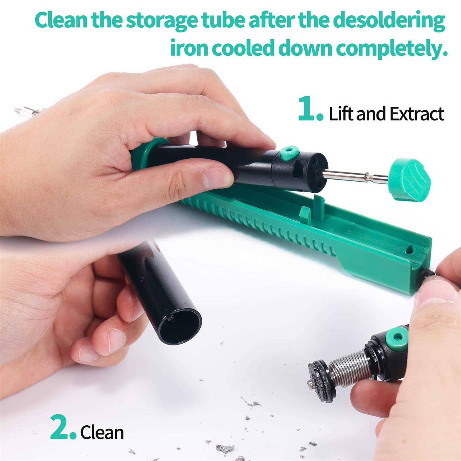 YIHUA 862BD+ SMD ESD Safe 2 in 1 Soldering Iron Hot Air Rework Station - Inhomebuy