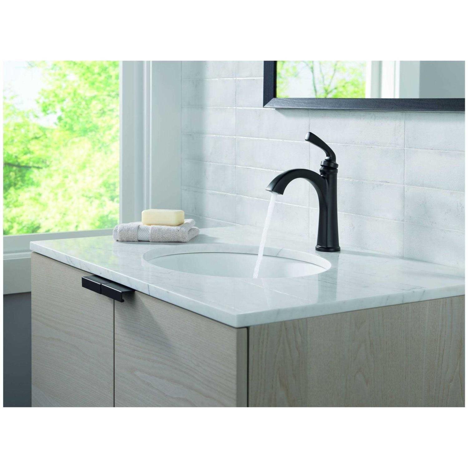 Delta Geist Single Handle Bathroom Faucet 15864Lf - Inhomebuy